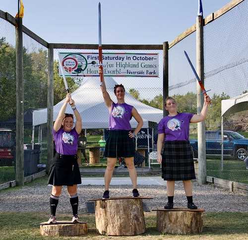 2024 Decatur Highland games Women's Podium Winners